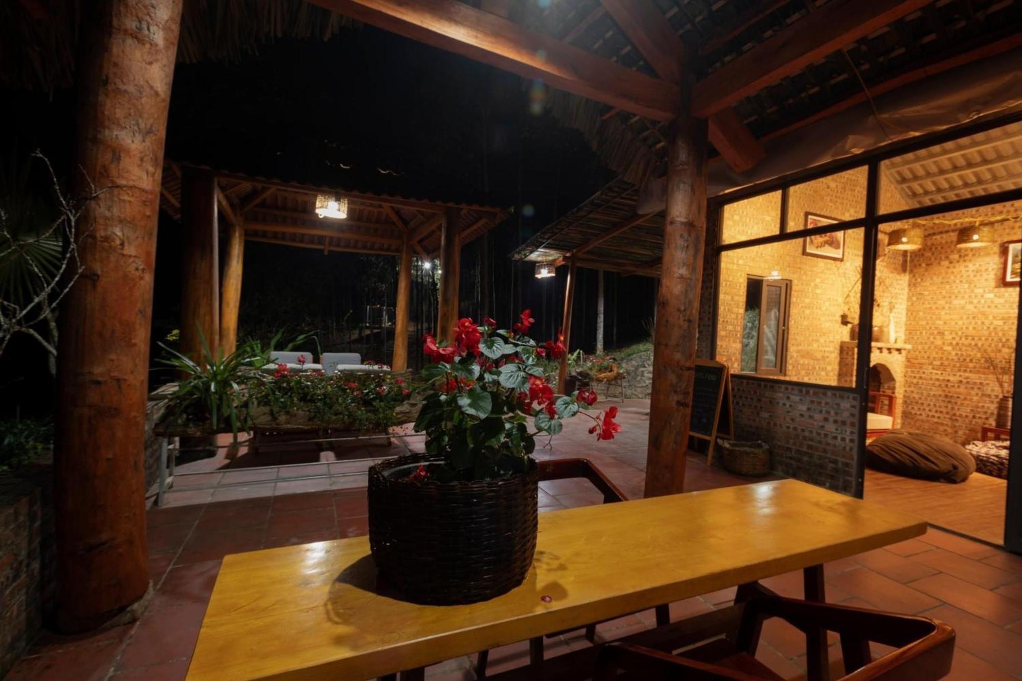 Cinnamon Eco Lodge Nam Hoac Exterior foto