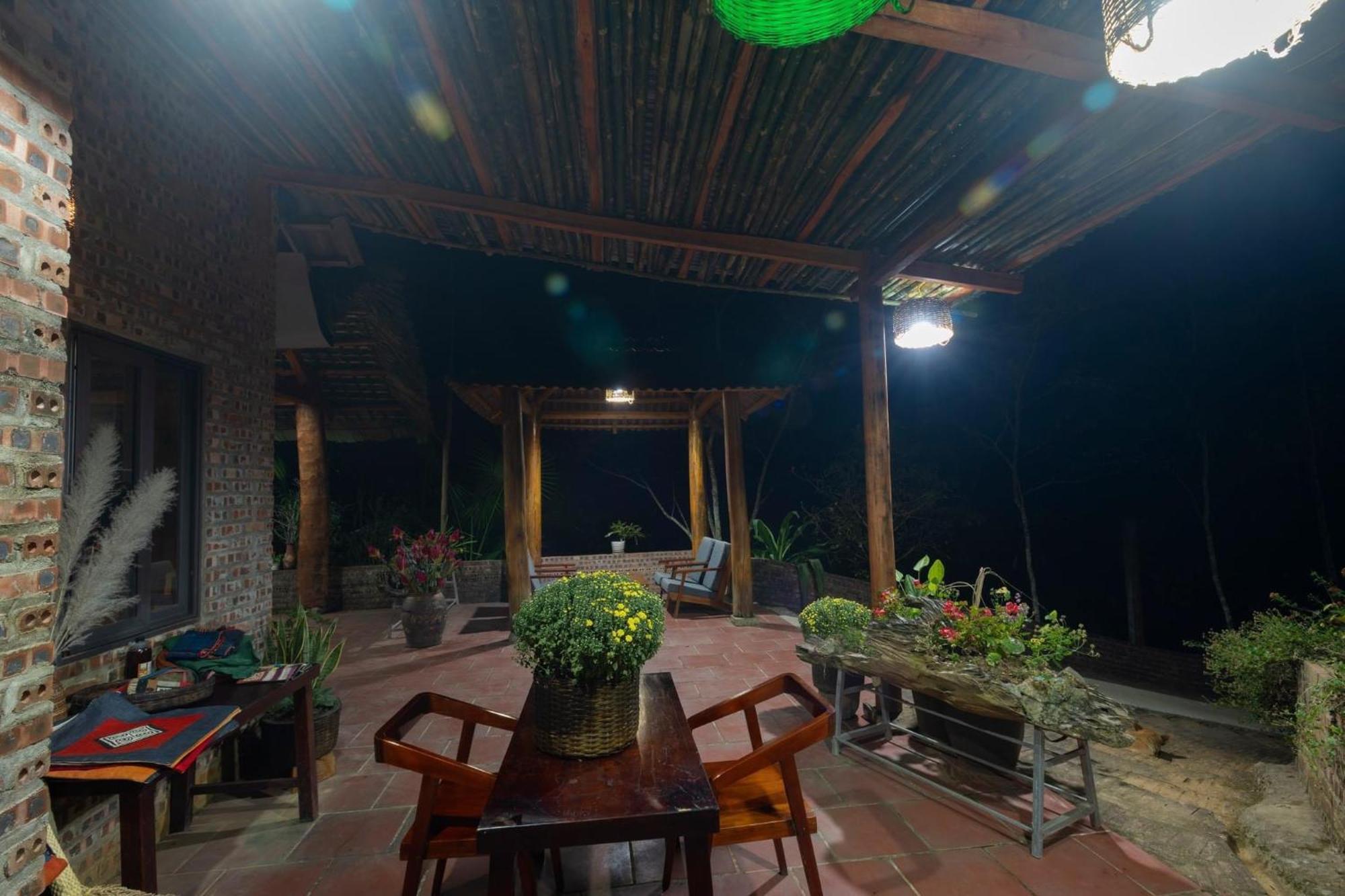 Cinnamon Eco Lodge Nam Hoac Exterior foto